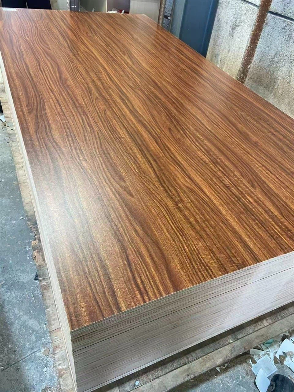 Melamine Birch Marine Laminated Veneer Shuttering Plywood high quality